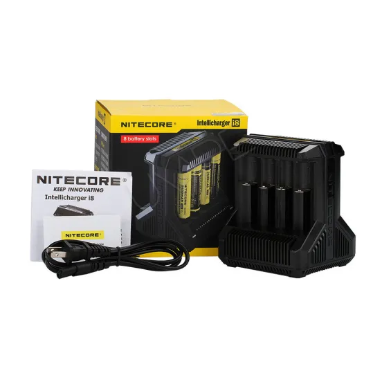 Фото - Устройство для зарядки аккумуляторов Nitecore Intellicharger i8