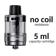 Фото - Voopoo PnP X Pod Tank DTL Gunmetal