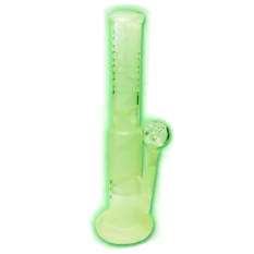 Фото - GBGLOW2 Glass Waterpipe Hex Pattern