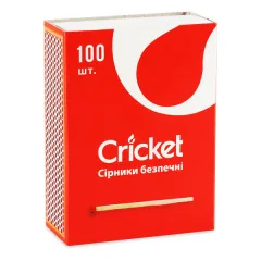 Сірники Cricket 100 шт