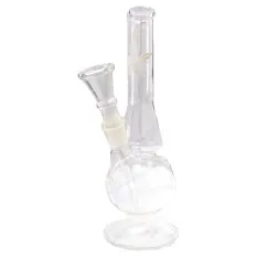 Фото - MGB33 Glass White Leaf Mini Waterpipe