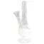 Фото - MGB33 Glass White Leaf Mini Waterpipe