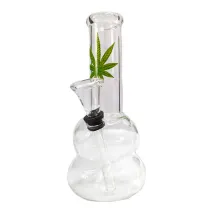MLGB45 Glass Leaf Mini Waterpipe Фото - MLGB45 Glass Leaf Mini Waterpipe