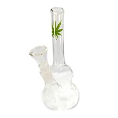 Фото - MLGB46 Glass Leaf Mini Waterpipe