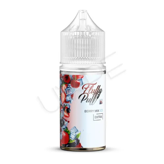 Фото - Ароматизатор Fluffy Puff Salt Berry Mix Ice 30 мл (со вкусом ягодного микса с холодком)
