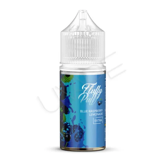 Фото - Ароматизатор Fluffy Puff Salt Blue Raspberry Lemonade 30 мл (со вкусом малинового лимонада)
