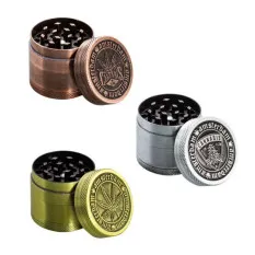 Amsterdam Leaf 4-part Zinc Grinder 40 мм Фото - Amsterdam Leaf 4-part Zinc Grinder 40 мм