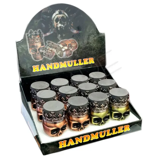 Фото - Гриндер алюминиевый BG7 King Skull 3-Part Grinder