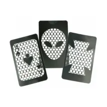 Metal Credit Card Grater Grinder Large Фото - Metal Credit Card Grater Grinder Large