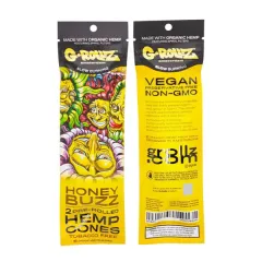G-ROLLZ - 2x Honey Flavored Pre-Rolled Hemp Cones