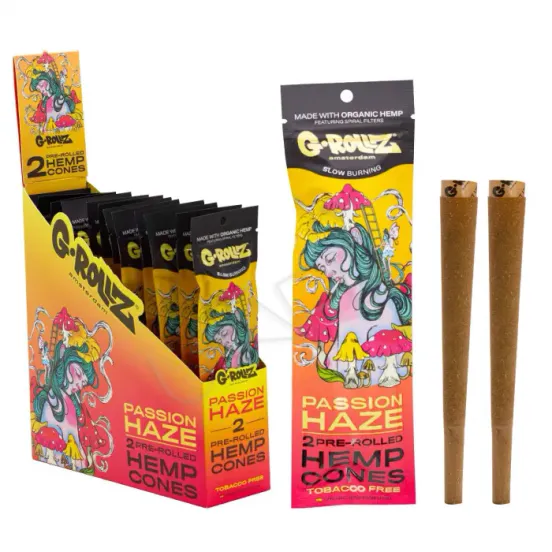 Фото - Конус G-ROLLZ - 2x Passion Fruit Flavored Pre-Rolled Hemp Cones