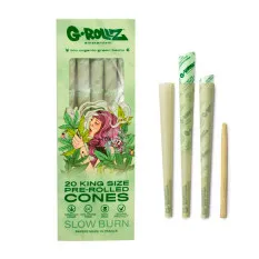 Фото - G.ROLLZ Pre-Rolled Kingsize Green Hemp Cones "Colossal Dream"