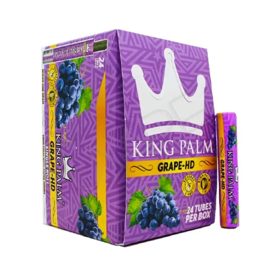 Фото - Ароматический конус King Palm Flavoured Rolls Mini Grape
