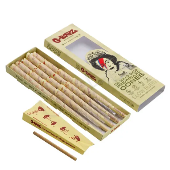 Фото - Конус G.ROLLZ Pre-Rolled Kingsize Organic Hemp Cones "Lizzie Stardust"