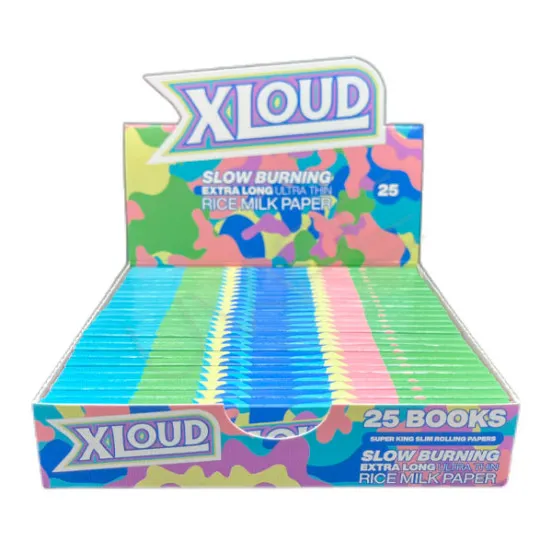 Фото - Бумага для самокруток LOUD LDN XL Rice Rolling Papers