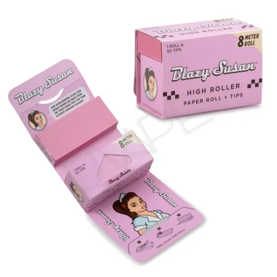 Фото - Бумага для самокруток Blazy Susan - High Roller Kit - PINK
