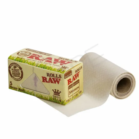 Фото - Бумага для самокруток RAW - ORGANIC Hemp Rolls