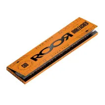 Фото - ROOR - UNBLEACHED CBD Kingsize Slim Papers (ORANGE)