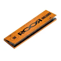 Фото - ROOR - UNBLEACHED CBD Kingsize Slim Papers (ORANGE)