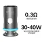 Фото - Випаровувач Aspire BP Coil 0.3 Ом