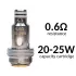 Фото - Испаритель Smoant Half DTL mesh coil K3 0.6 Ом