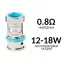 Фото - Испаритель Voopoo PnP TM2 Mesh Coil 0.8 Ом Elf bar FB1000