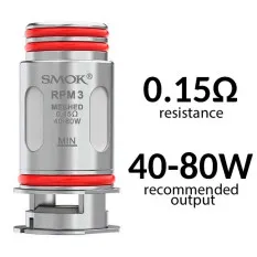Фото - Испаритель Smok RPM 3 Meshed 0.15 Ом