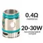 Фото - Испаритель Suorin TRI Single Mesh Coil 0.4 Ом
