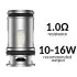 Фото - Vaporesso Moti Play 1.0 Ом Випаровувач 