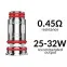 Фото - Випаровувач VooPoo PnP X 0.45 Ом