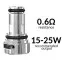 Фото - Wismec Preva WR01 Mesh Coil 0.6 ohm
