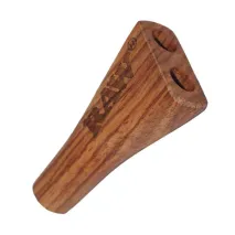 RAW - Double Barrel Wooden Cigarette Holder - REG / 1.25 Фото - RAW - Double Barrel Wooden Cigarette Holder - REG / 1.25