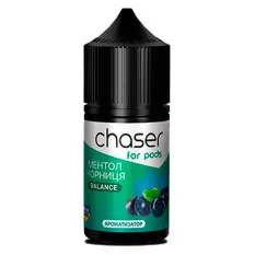 Фото - Ароматизатор Chaser For Pods Blueberry Menthol 30 мл (со вкусом черники с ментолом)