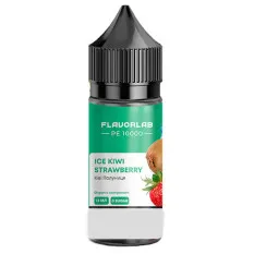 Ароматизатор Flavorlab PE 10000 Ice Kiwi Strawberry 30 мл (зі смаком холодку з ківі та полуницею) Фото - Ароматизатор Flavorlab PE 10000 Ice Kiwi Strawberry 30 мл (зі смаком холодку з ківі та полуницею)