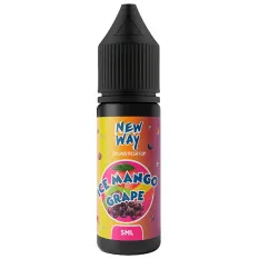 Ароматизатор New Way Ice: Ice Mango Grape 15 мл (со вкусом манго и винограда со льдом) Фото - Ароматизатор New Way Ice: Ice Mango Grape 15 мл (со вкусом манго и винограда со льдом)