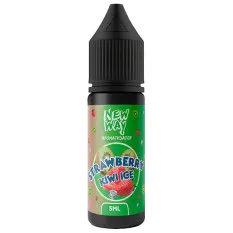 Фото - Ароматизатор New Way Ice: Strawberry Kiwi Ice 15 мл (со вкусом клубники и киви со льдом)