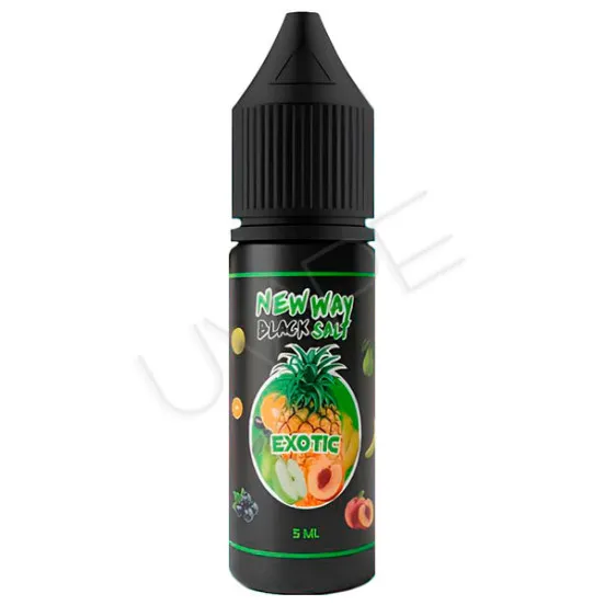 Фото - Ароматизатор New Way Black: Exotic 15 мл (со вкусом экзотических фруктов)