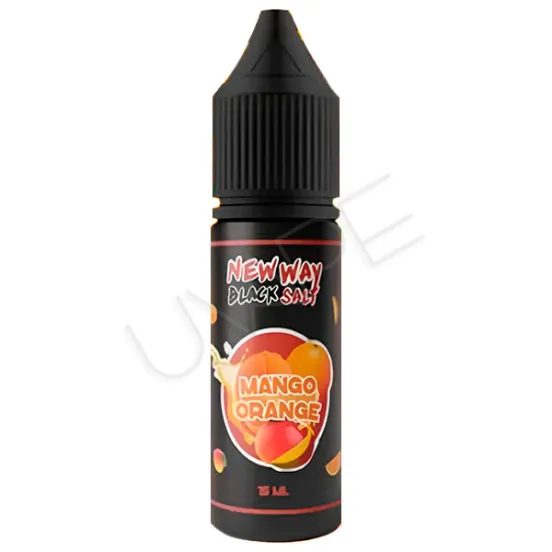 Фото - Ароматизатор New Way Black: Mango Orange 15 мл (со вкусом манго и апельсина)