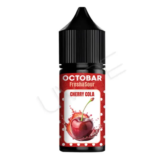 Фото - Ароматизатор Octobar Fresh Sour: Cherry Cola 30 мл (со вкусом вишневой колы)