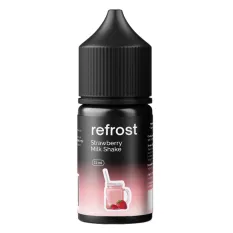 Фото - Ароматизатор Refrost: Strawberry Milk Shake 30 мл (со вкусом клубничного молочного коктейля)