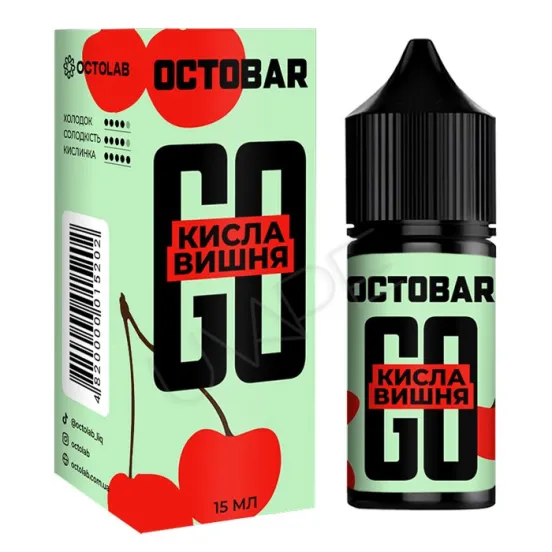 Фото - Ароматизатор Octobar GO: Кислая Вишня 30 мл