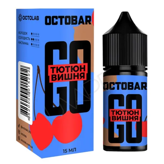 Фото - Ароматизатор Octobar GO: Табак Вишня 30 мл