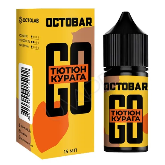 Фото - Ароматизатор Octobar GO: Табак Курага 30 мл