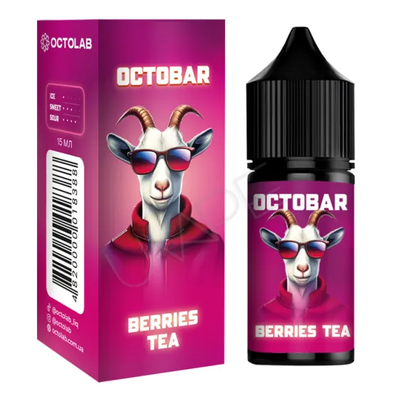 Фото - Ароматизатор Octobar NFT Berries Tea 30 мл (со вкусом ягодного чая)