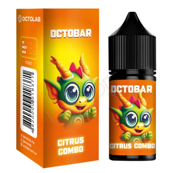 Фото - Ароматизатор Octobar NFT Citrus Combo 30 мл (со вкусом цитрусовых)