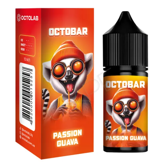 Фото - Ароматизатор Octobar NFT Kiwi Passion Fruit Guava 30 мл (со вкусом киви, маракуйи и гуавы)