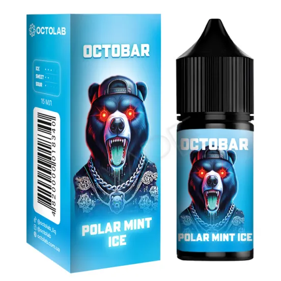 Фото - Ароматизатор Octobar NFT Polar Mint Ice 30 мл (со вкусом ледяной мяты)