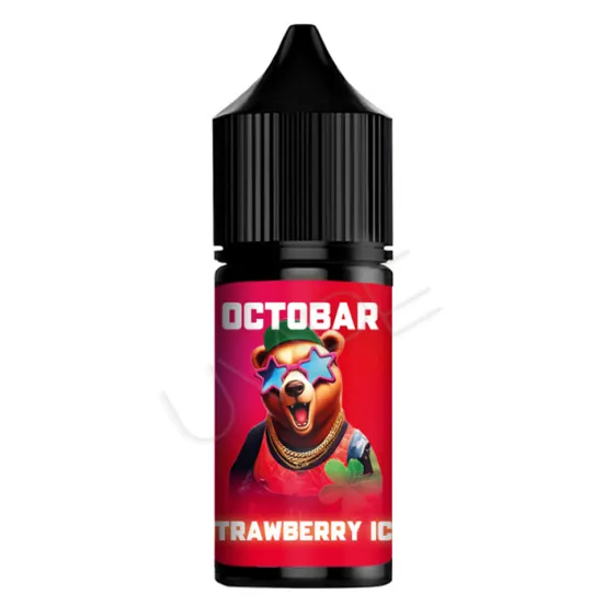 Фото - Ароматизатор Octobar NFT Strawberry Ice 30 мл (со вкусом клубники со льдом)