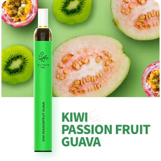Фото - Одноразовая электронная сигарета Elf Bar T600 600 затяжек Kiwi Passion Fruit Guava