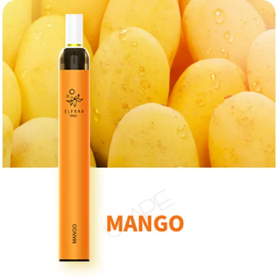 Фото - Одноразова електронна сигарета Elf Bar T600 600 затяжок Mango